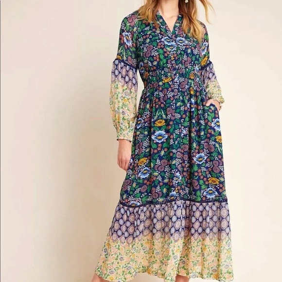 Anthropologie Dresses & Skirts - Anthropologie  Maeve Ondine Dress Sz XS